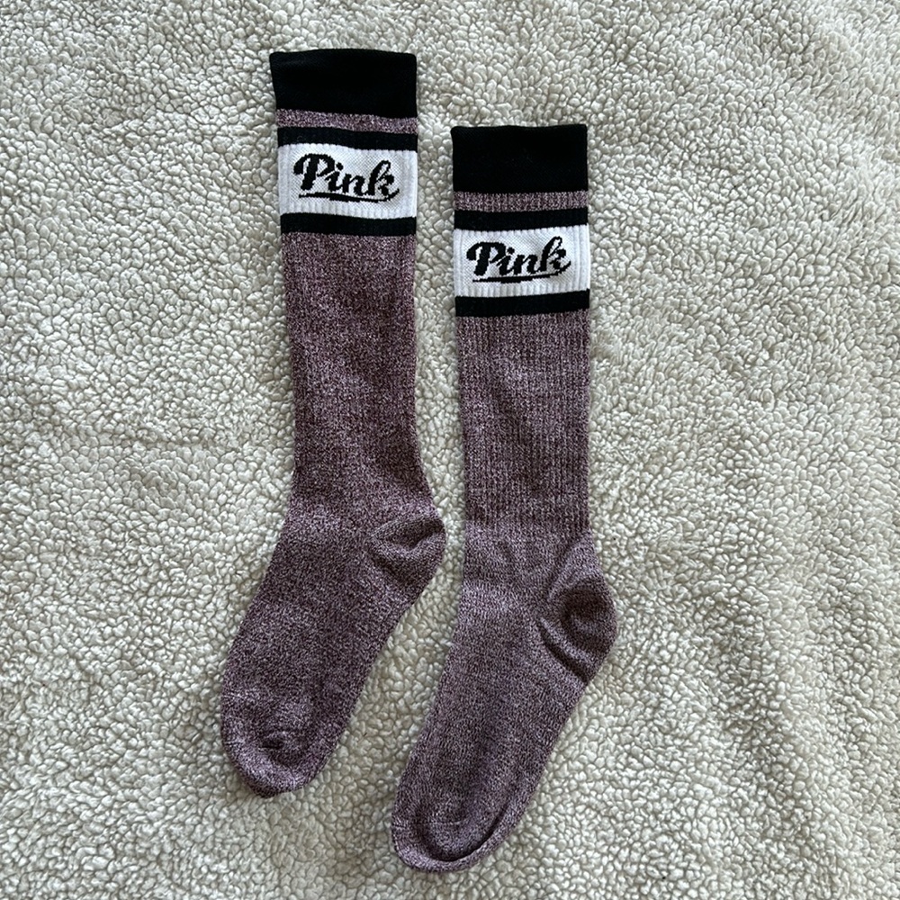 VS Pink Socks (NWOT)